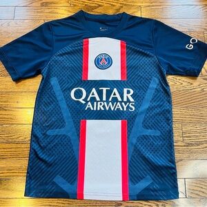 Nike PSG Neymar Jr #10 2022/23 Jersey Youth XL Adult XS Slim